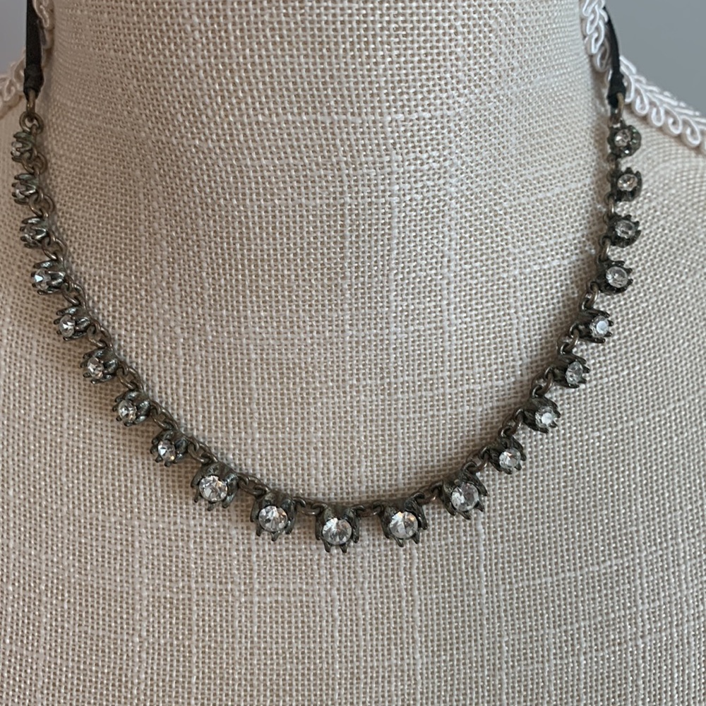 Stella & Dot ribbon necklace.